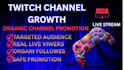 boost your twitch stream with real viewers and authentic engagement