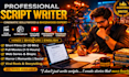 write compelling film, web series and youtube scripts