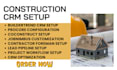 setup buildertrend procore coconstruct jobnimbus contractor foreman crm