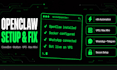 install openclaw setup open claw fix clawdbot moltbot n8n automation vps whatsap