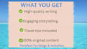 write travel blogs and articles
