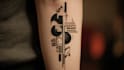 custom an abstract tattoo design