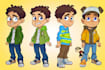 create custom bitmoji cartoon character