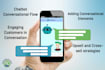 develop an intelligent whatsapp, telegram bot to handle customers