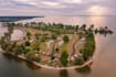 render map illustration or site plan, vector rv park, campground park