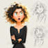 sketch your cartoon character