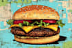 make a food pop art illustration