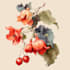 do an awesome botanical plants illustration