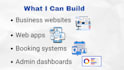 build appointment booking system website with admin panel