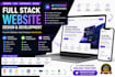 develop responsive business website with admin panel