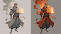 dnd character art and dnd character art