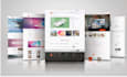 build modern responsive website using HTML CSS javascript
