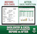 data entry, excel spreadsheets, and data mangement
