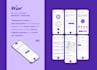 design mobile app UI UX, with user flow, prototype, animation, app UI UX expert