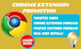 increase chrome extension installs, downloads and user engagement