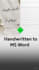 type handwriting notes urdu and english typing fast delivery