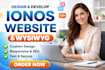 design ionos website develop ionos website wysiwyg