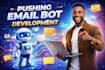 build an automated email bot for bulk and scheduled emails