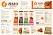 create modern wellness and supplement, food brand identity kit