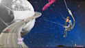 create collage animation attractive vox style with motion graphics video loop