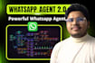 build whatsapp ai chatbot with order notification and automation system
