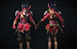 design stylized 3d character realistic 3d game character for unity unreal engine