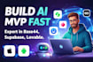 build your ai mvp fast base44, supabase, lovable expert