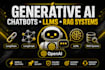 build generative ai, ai chatbot, llms, rag systems with langchain and langgraph