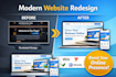 create update redesign versoly website typedream website or wix website