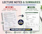 create medical study notes and summaries