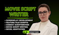 do movie script writing, screenplay screenwriting, movie script, scriptwriter