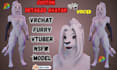 create furry vrchat avatar, nsfw vtuber character, 3d model, animaze, vseeface