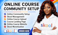 setup skool community skool credit repair skool community skool course creation