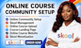 do skool community setup skool credit repair skool course creation skool setup