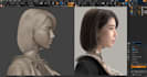 create 52 apple arkit blendshape with facial rigging in blender, cc4, unity, cc5