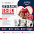 design fundraising, charity graphics and nonprofitable
