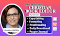 copy edit, proofread, format christian books, daily devotional, prayer journal