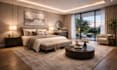 design interior and exterior lighting with realistic 3d  render