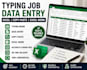 do data entry, typing job, and excel copy paste jobs