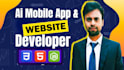 develop ai mobile app, ai chatbot, mobile web app