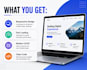build responsive frontend website using react js, HTML CSS