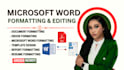 edit ms word, microsoft word document formatting, word document templates design