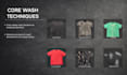 develop custom vintage wash effects for streetwear
