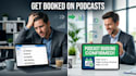 be your podcast booking agent and secure confirmed guest interviews