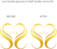 low res to high quality vector tracing