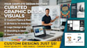 do any custom graphic design, flyer, brochure, and logo editing