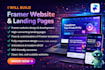 build framer website, framer landing page, fix framer template, framer expert