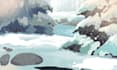 draw an anime or cartoon background or landscape for your game, book or video
