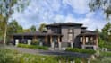 create 3d building elevation and exterior architectural rendering