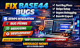 fix base 44bugs base44 stripe integration base 44 debugging and development